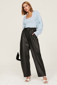 Blue Fisherman Layered Sweater by NAADAM