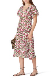 Floral Issa Dress by Roller Rabbit