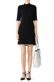 Ruffle Tie Neck Dress by See by Chloé
