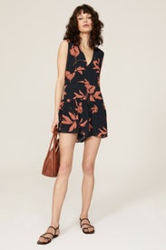 Floral Ruffle Romper by Thakoon