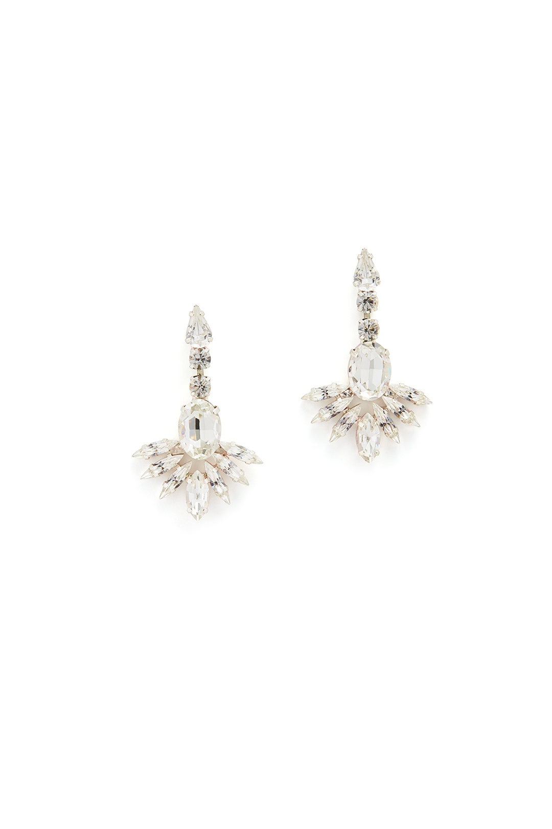 Crystal Fanfare Earrings by Tova 1