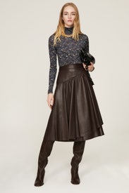 Black Aurelia Turtleneck by Ulla Johnson