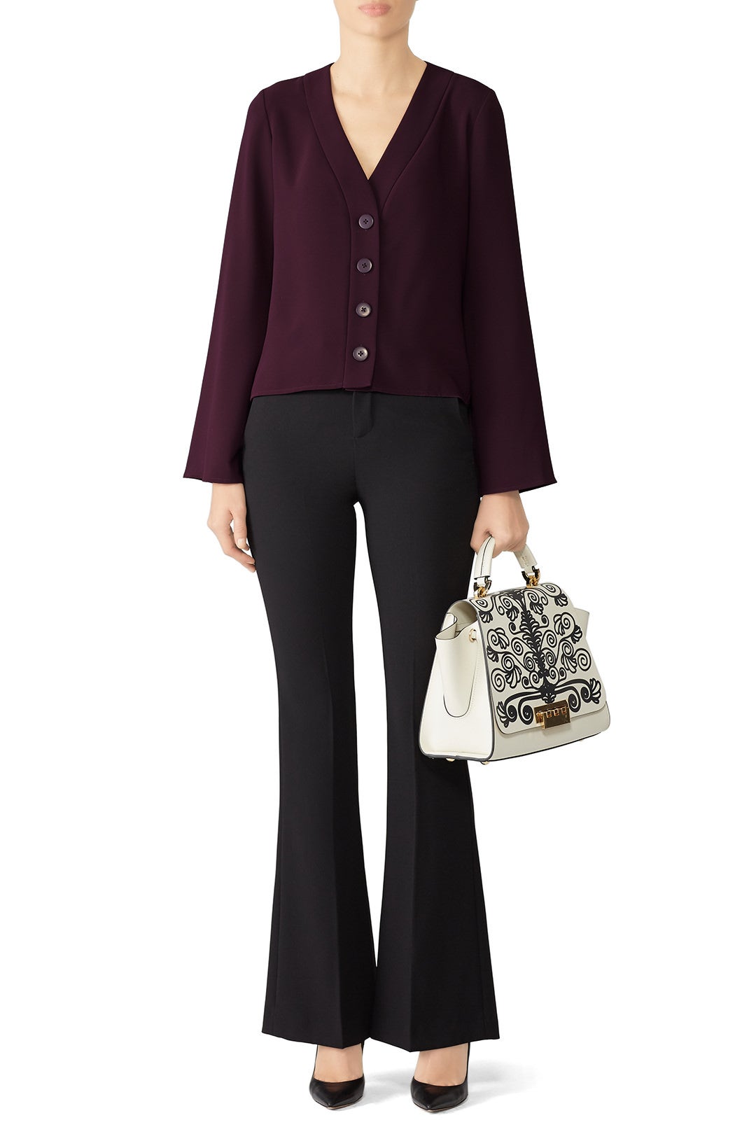 Purple Petra Top by Amanda Uprichard 0