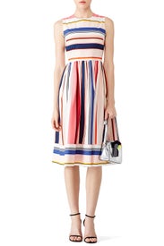 Striped Berber Dress by kate spade new york