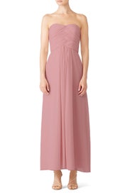 Cerise Jordan Gown by Monique Lhuillier Bridesmaid