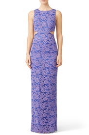 Lilac Coast Gown by Nicole Miller
