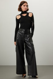 Wide Leg Cargo Pants by Ronny Kobo x RTR