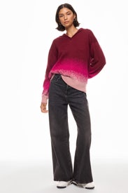 Bordeaux Ombre Sweater by Terez