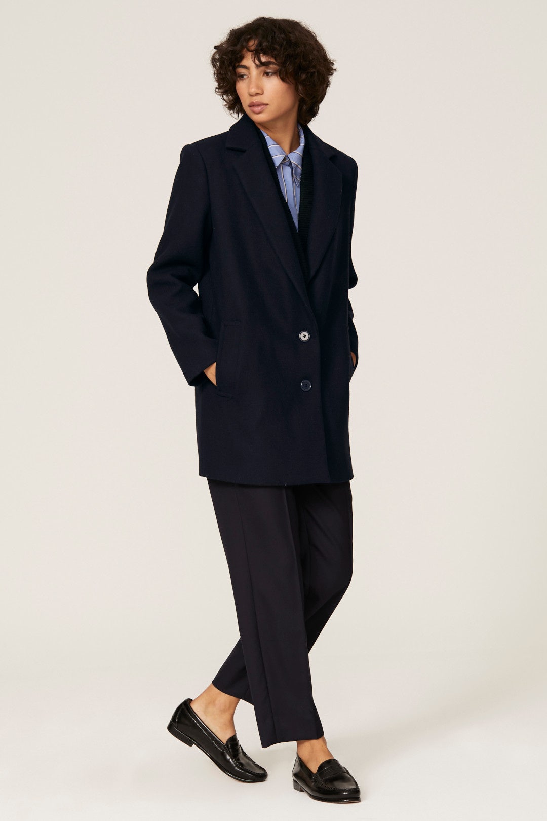 Navy Coat by Thakoon x RTR 0