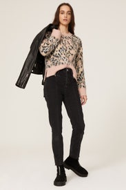 Aurora Leopard Print Sweater by AllSaints