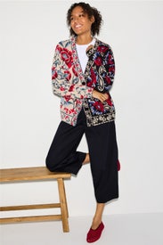 Mixed Valentina Black Knit Cardigan by FARM Rio