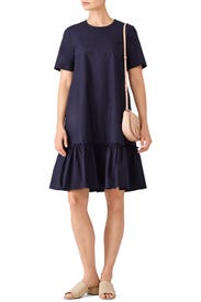 Navy Poplin Dress by Scotch & Soda