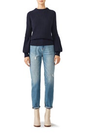 Sculpture Knit Sweater by The Fifth Label