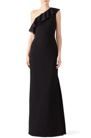 Black Eda Gown by Trina Turk