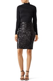 Black Jomene Skirt by BB Dakota