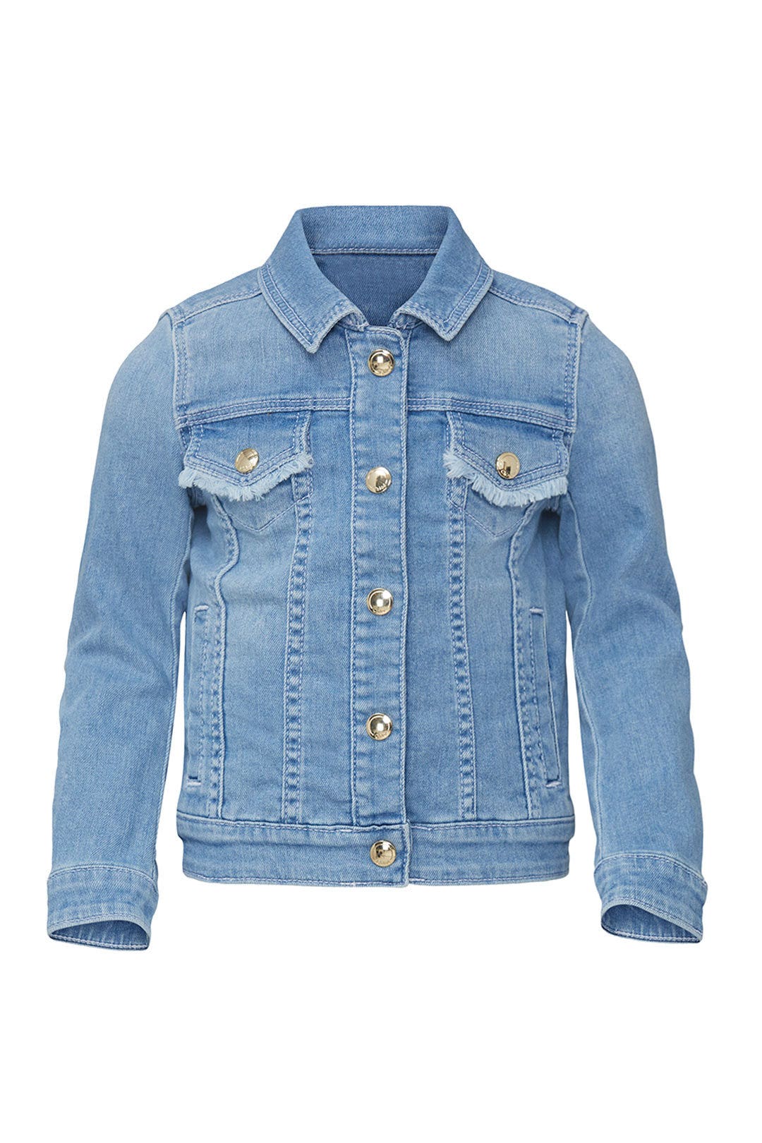 Kids Denim Logo Jacket by Chloé Kids 0