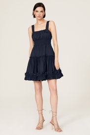Ruffle Smocked Dress by Jason Wu