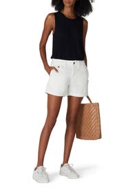 White Montauk Chino Shorts by Polo Ralph Lauren