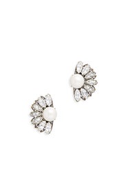 Crystal Fan Earrings by Ella Carter