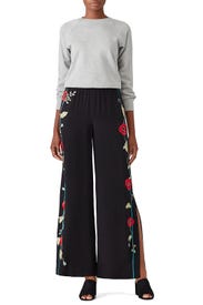 Hypnotic Poppy Pants by Vilshenko