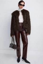 Freddie Faux Fur Jacket by Zadig & Voltaire
