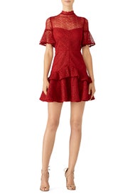 Red Mila Dress by AMUR