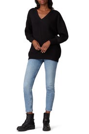 Napoli Oversized V-Neck Sweater by Apiece Apart