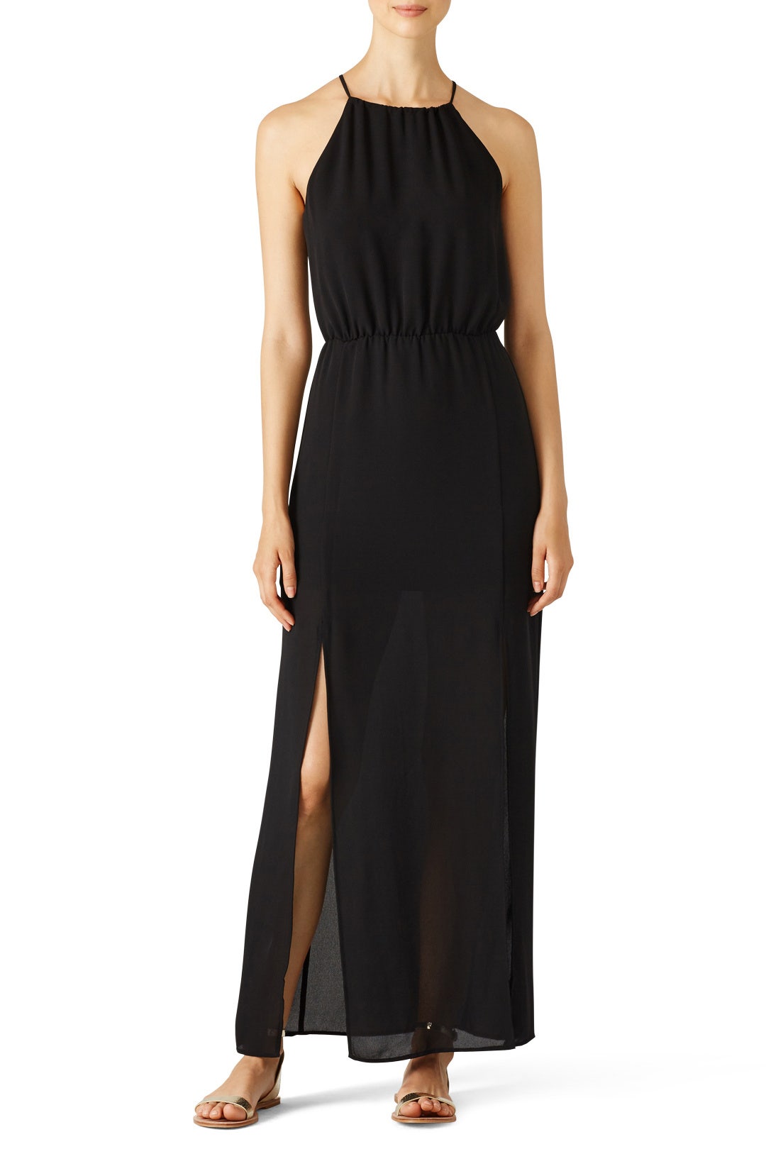 Black Jeannine Maxi by BCBGMAXAZRIA 0