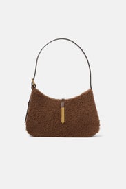 Tokyo Shearling Shoulder Bag by DeMellier