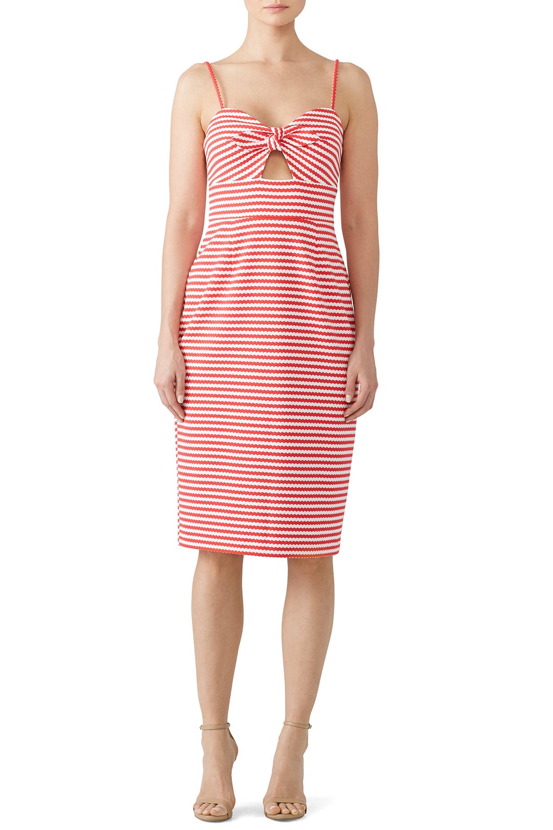 Red Striped Margot Dress by Hutch 0