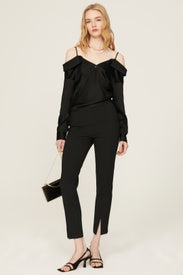 Haley Wrap Top by SIMKHAI