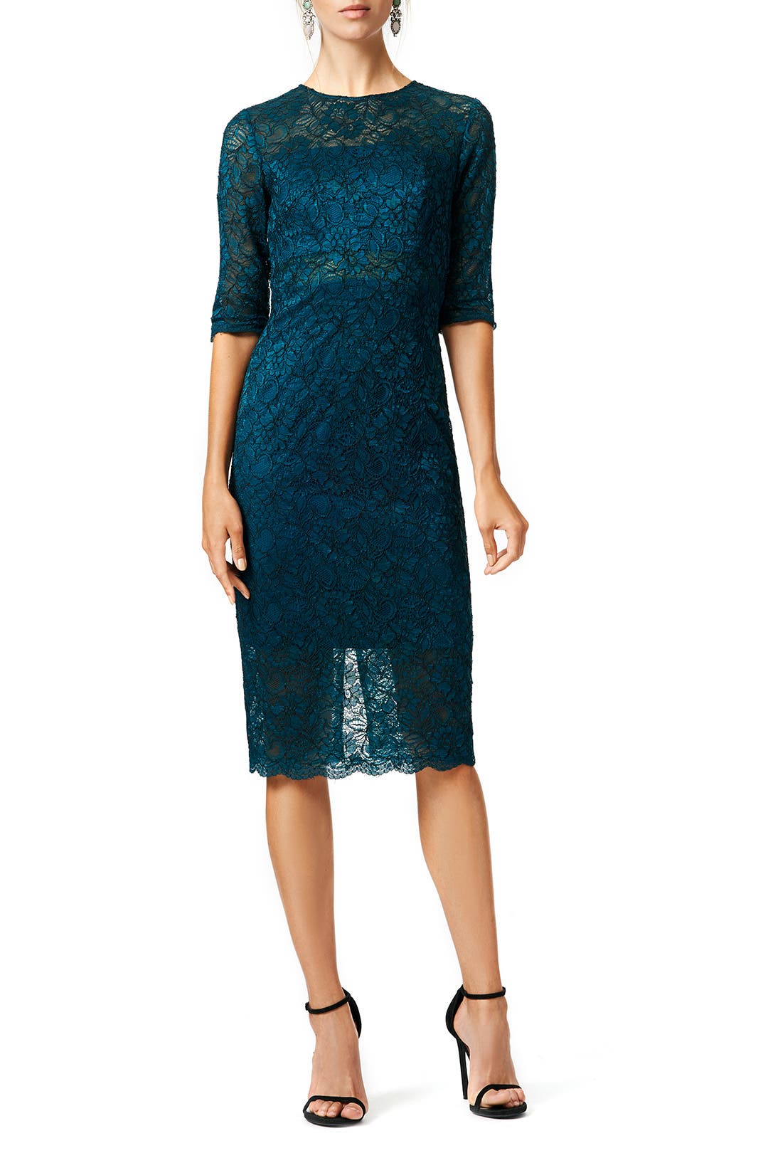 Lace me in Teal Dress by ML Monique Lhuillier | Rent the Runway Lace me in Teal Dress by ML Monique Lhuillier | Rent the Runway