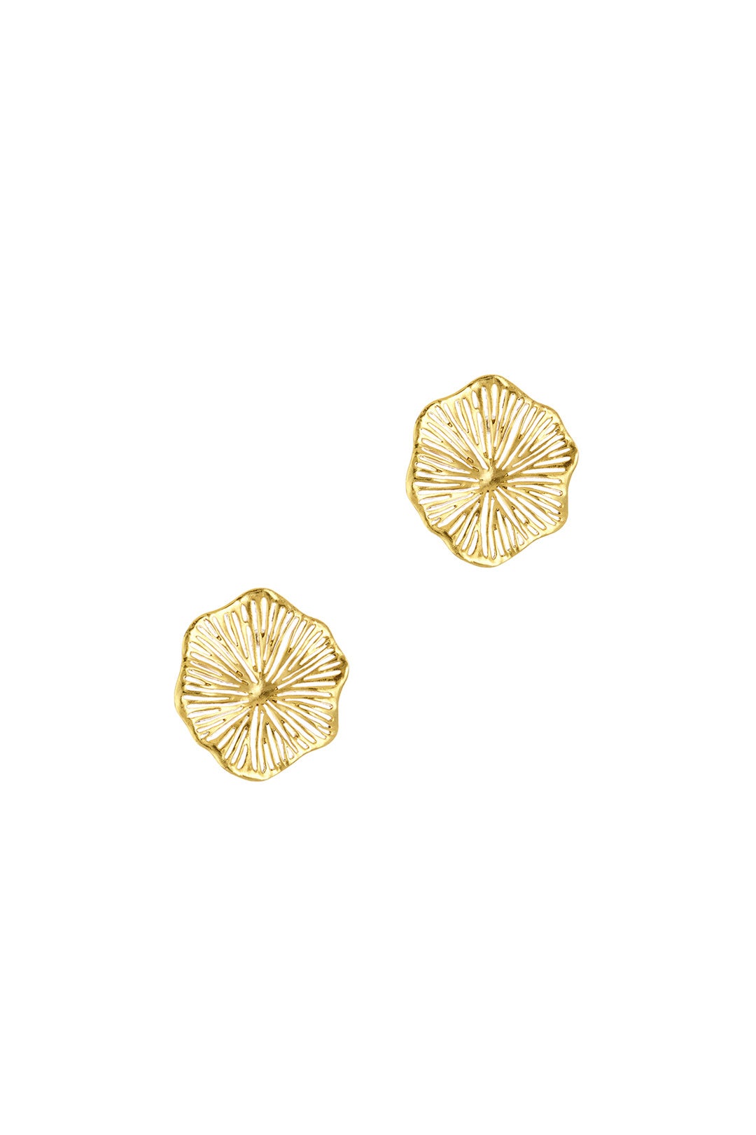 Coral Lace Earrings by Oscar de la Renta