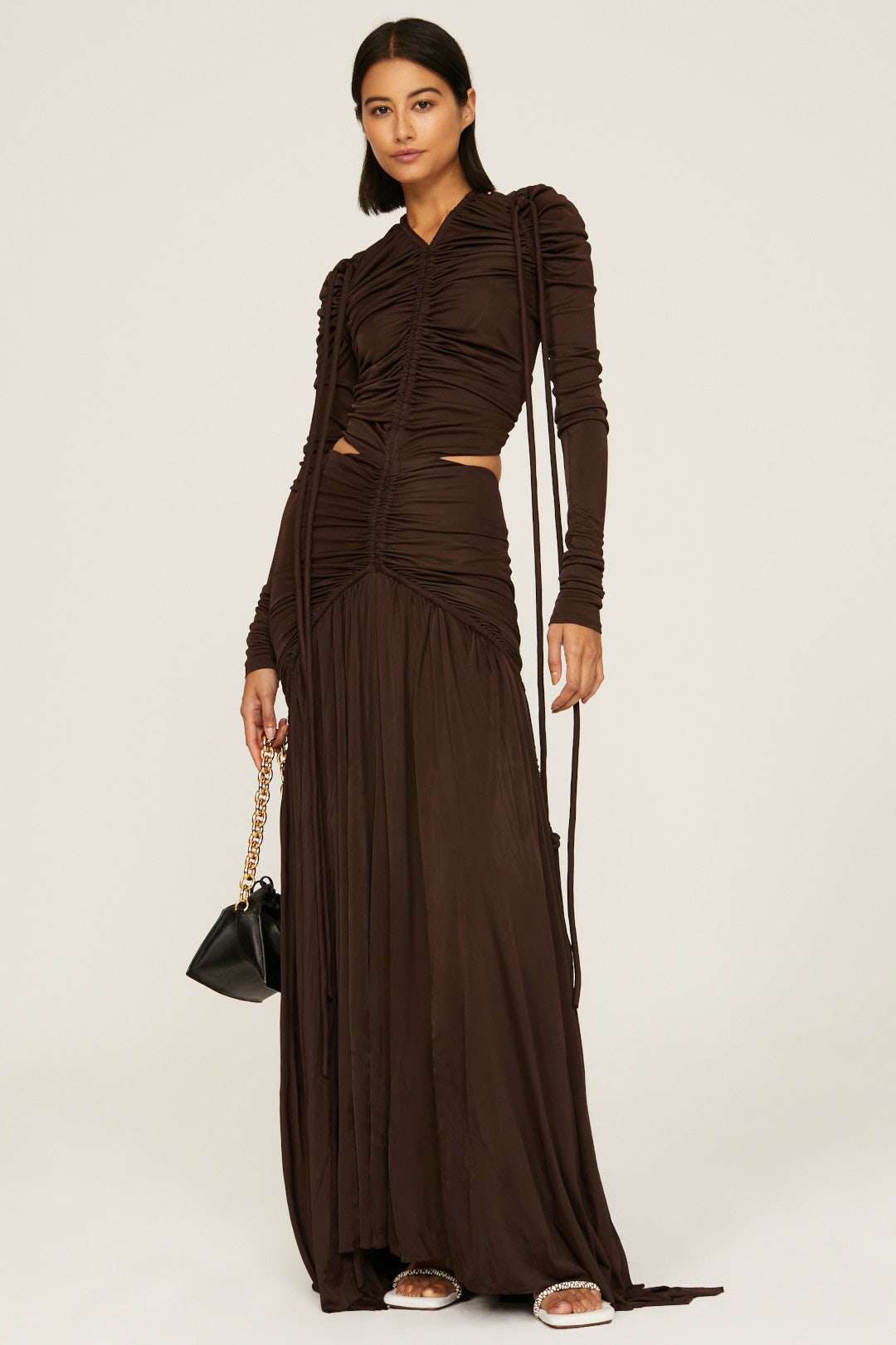 Cinched Cutout Maxi Dress by Proenza Schouler 0