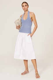 Knit Halter Tank by VINCE.