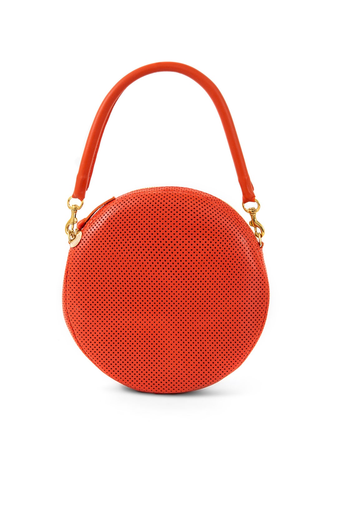 Poppy Perf Circle Clutch by Clare V. 0