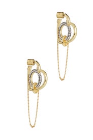 Broken Heart Earrings by DEMARSON