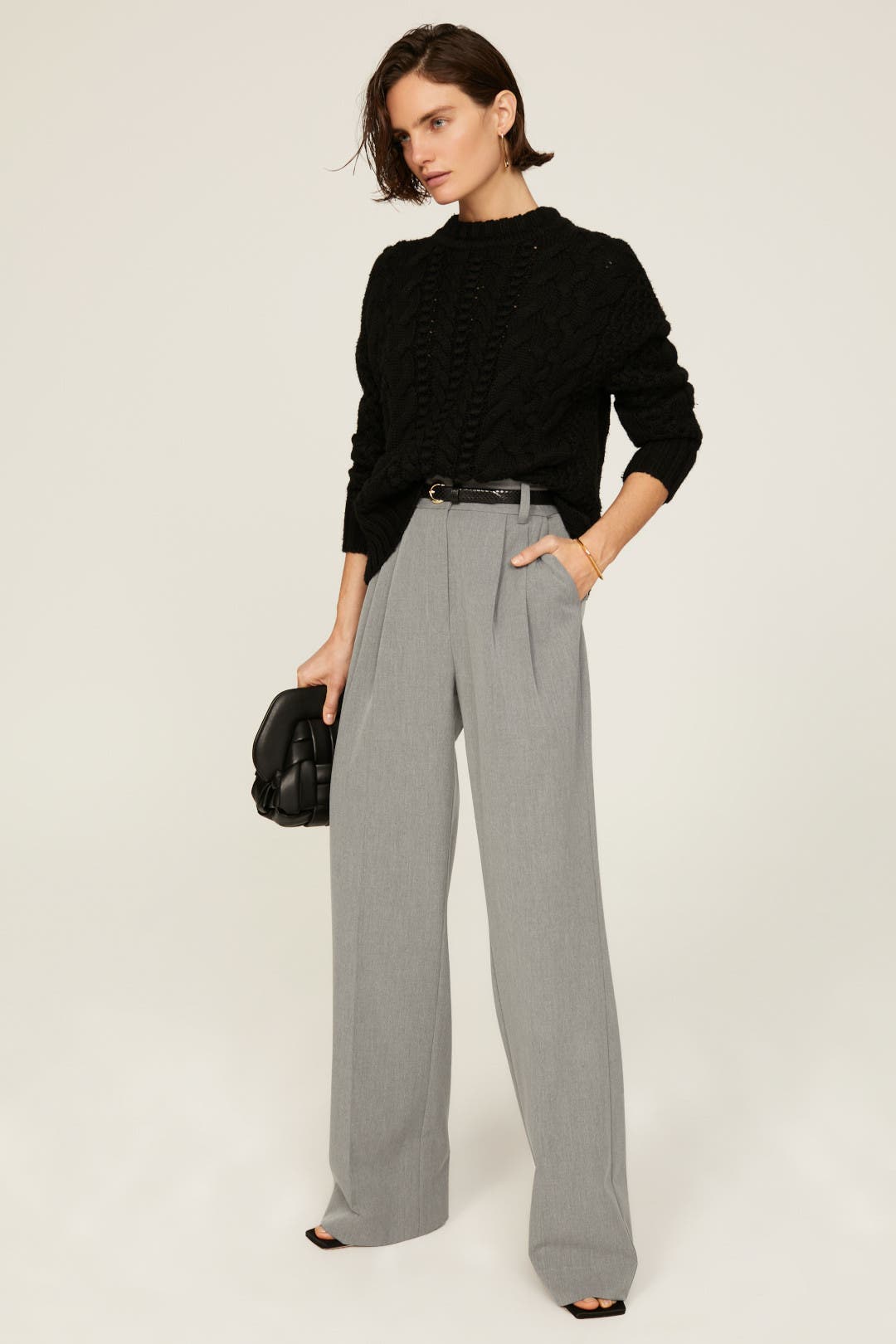 【関税&送料込】Ganni Herringbone Pants Herringbone Pants by GANNI | Rent the Runway