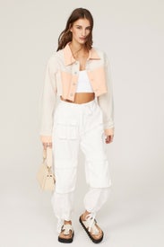 Micro Cropped Jacket by Hudson