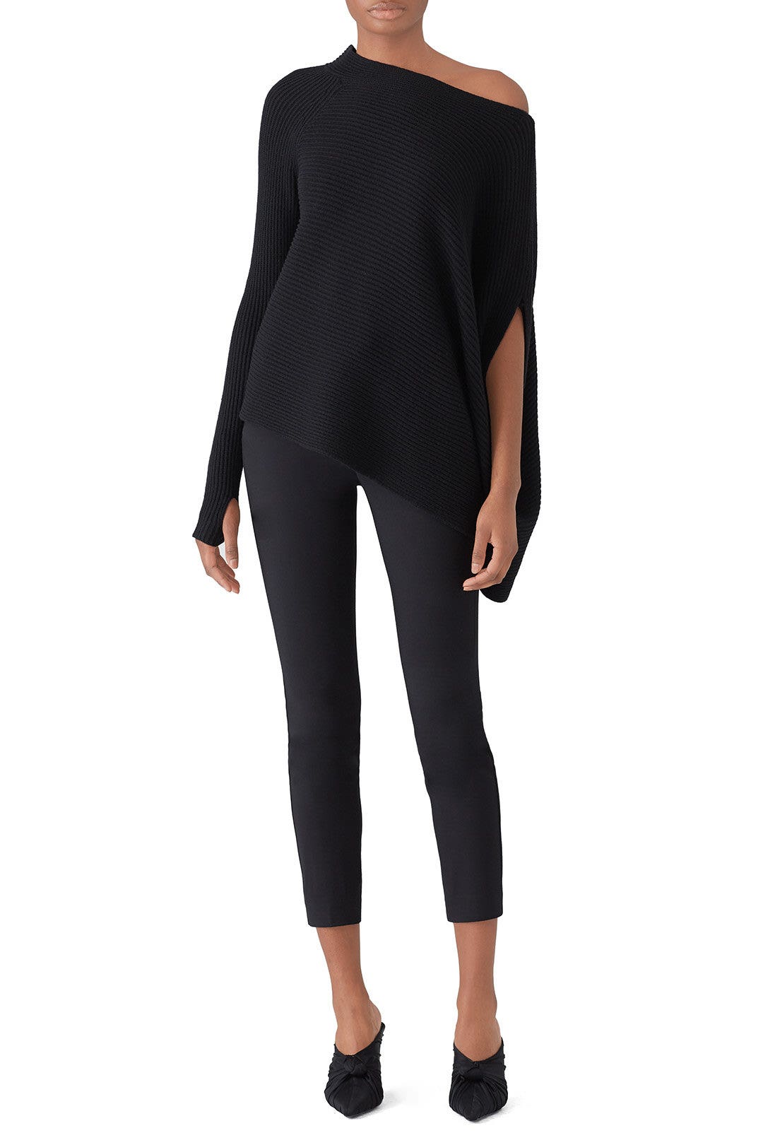Onyx One Shoulder Top by KAUFMANFRANCO 0