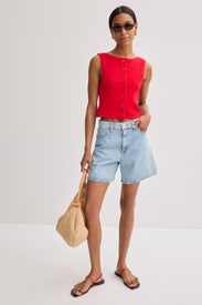 High Rise Baggy Shorts by Levi's