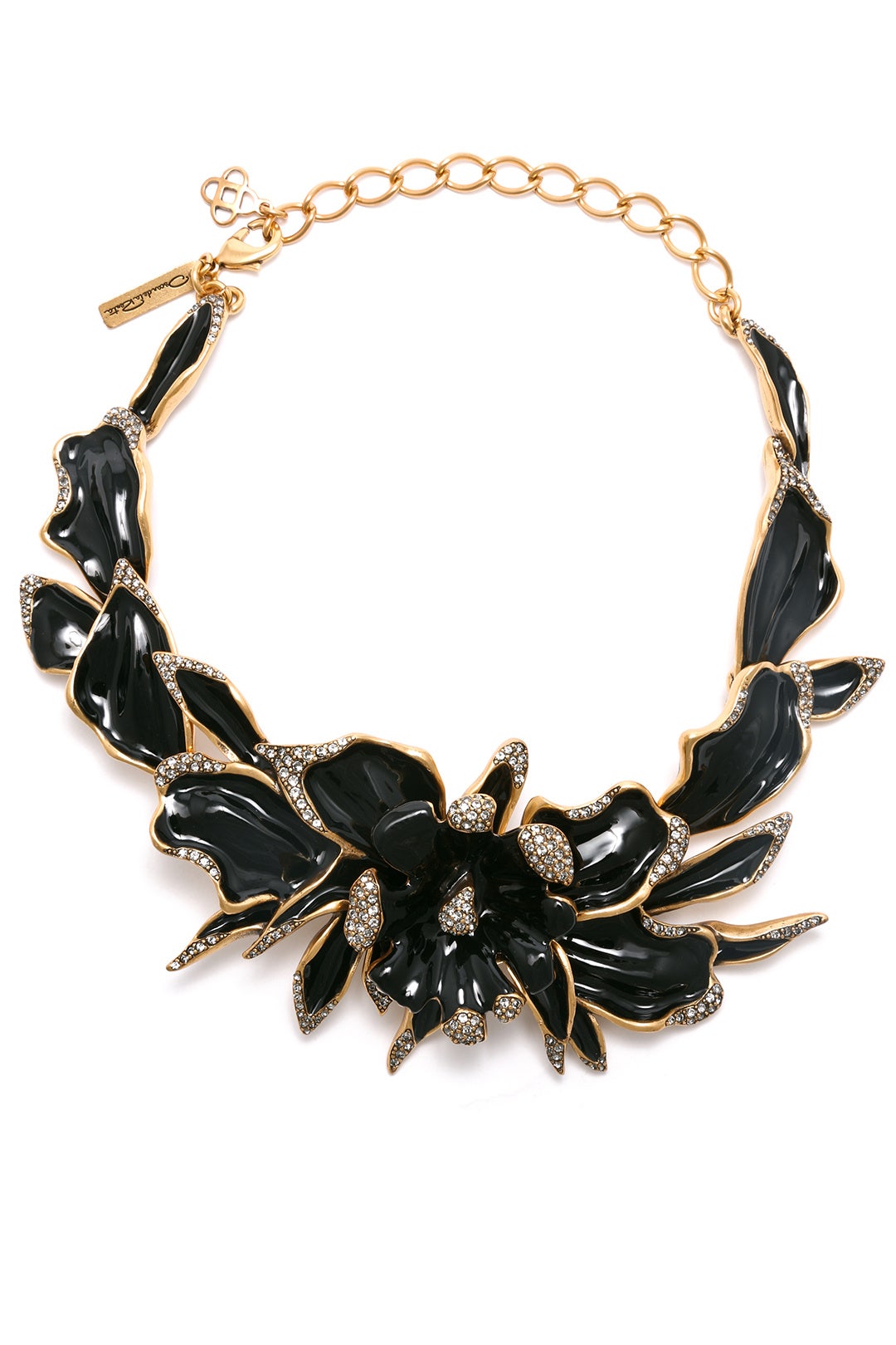 Black Orchid Necklace by Oscar de la Renta