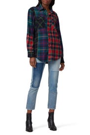 Contrast Plaid Shirt by Polo Ralph Lauren