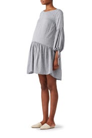 Copper Dot Maternity Dress by Paper Crown