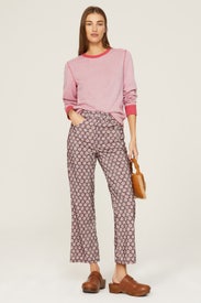 Waffle Long Sleeve Top by RE/DONE