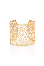 Gold Lattice Cuff by RJ Graziano