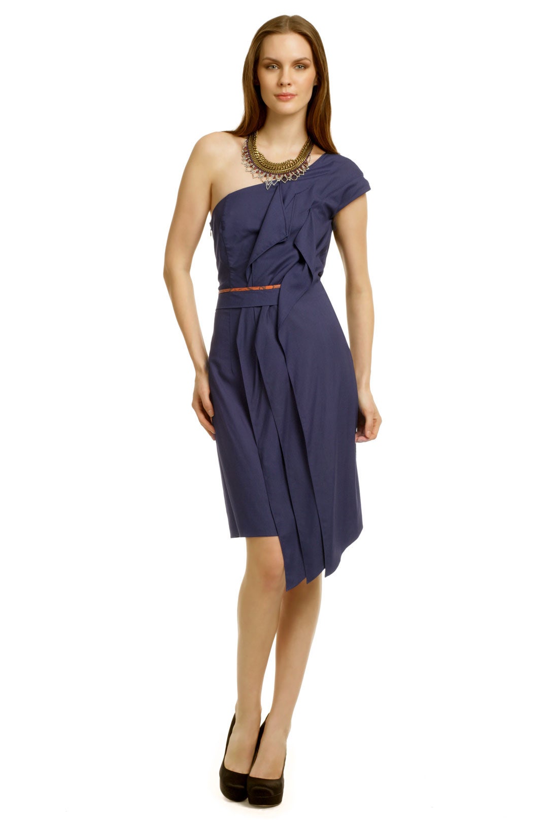 Kenya Ruffle Dress by Sachin & Babi 0