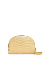 Metallic Demi Lune Clutch by A.P.C. Accessories