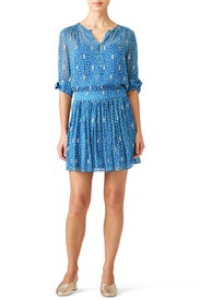 Blue Madrid Dress by ba&sh