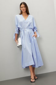 Stripe Poplin Midi Dress by 3.1 Phillip Lim